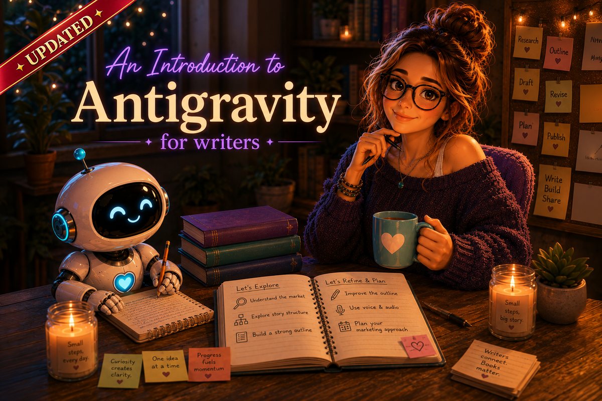 An Introduction to Antigravity for Writers — course art