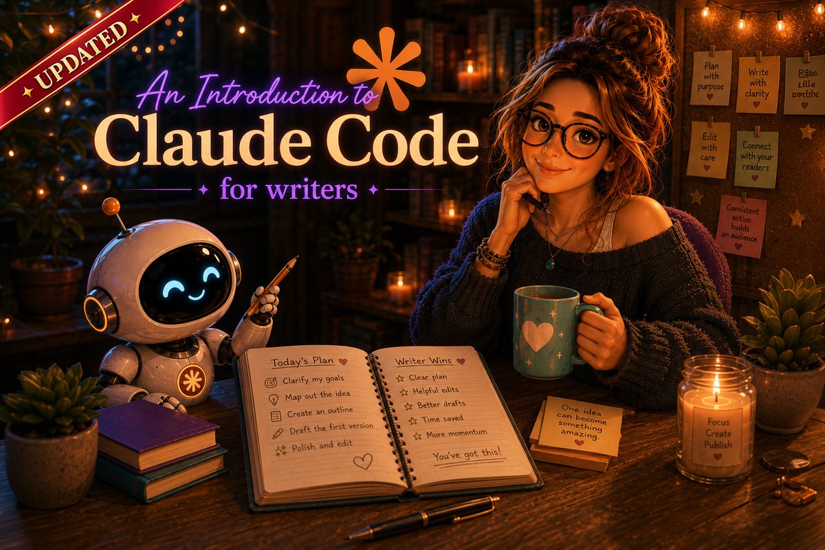 An Introduction to Claude Code for Writers — course art