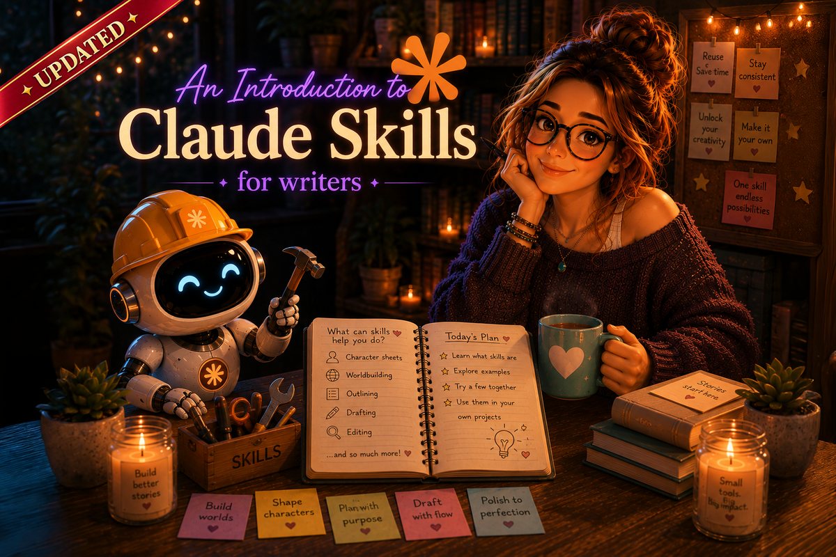 An Introduction to Claude Skills for Writers — course art