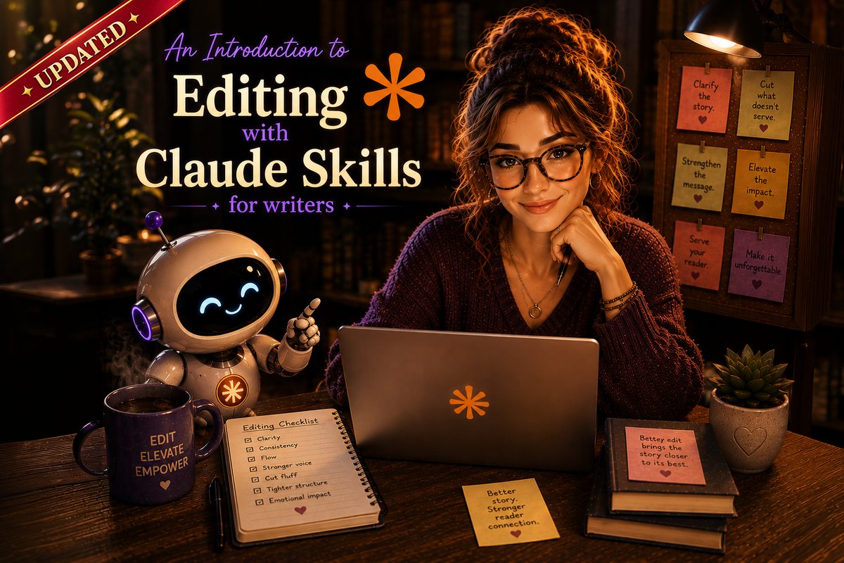Editing with Claude Skills for Writers — course art