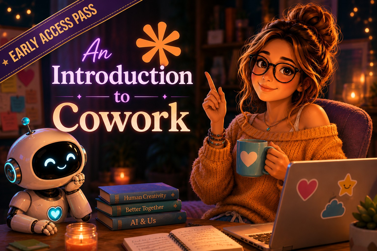 An Introduction to Cowork for Writers — Early Access Pass art